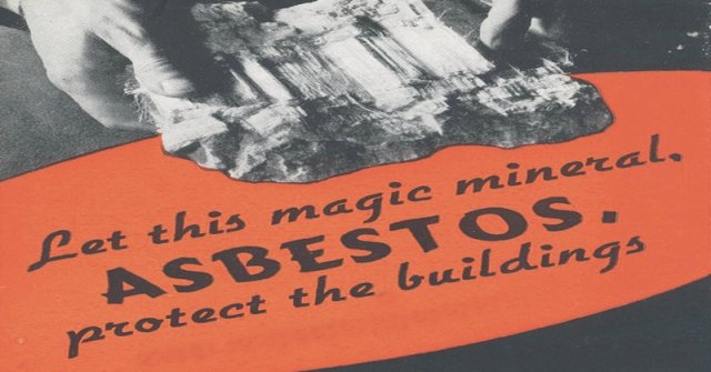 old asbestos advert